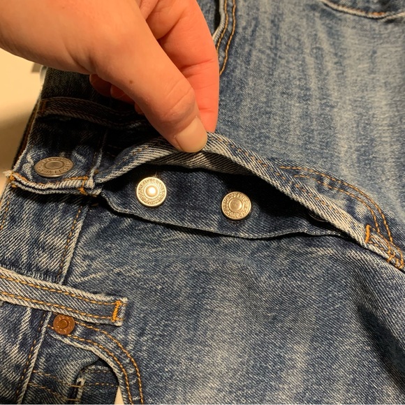 Levi's Distressed Wedgie Jeans Size 27 - Picture 5 of 12